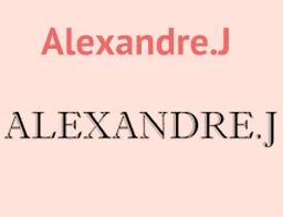 Логотип Alexandre J